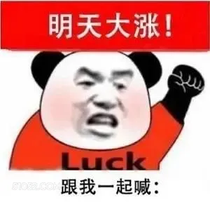 明天大涨！ Luck 熊猫头 基金 明天大涨