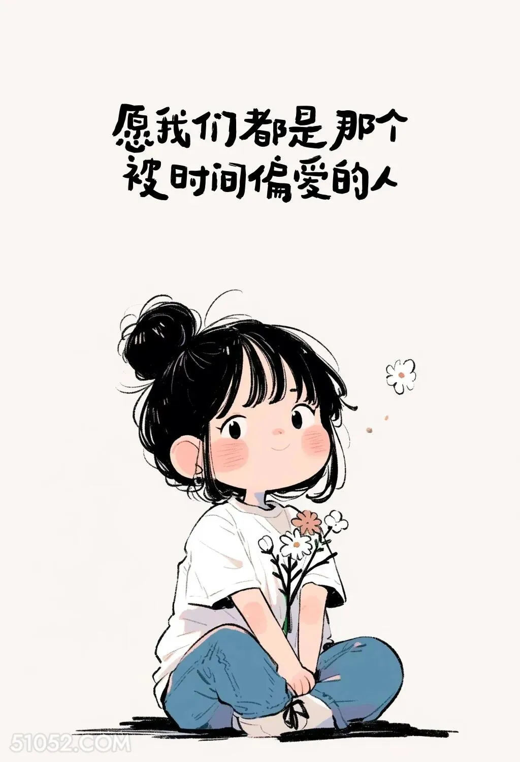 愿我们被时间偏爱 小女孩 六一儿童节 文案 发朋友圈