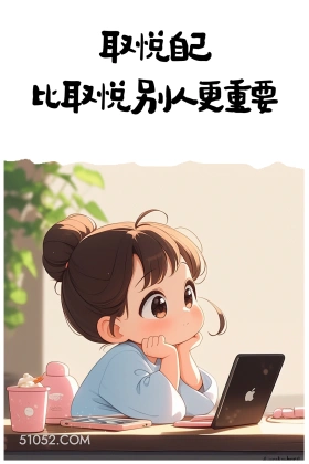 小女孩 发朋友圈 文案 治愈 取悦配 比取刘悦别人更重要 命