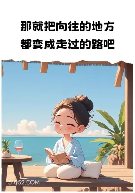 把向往的地方变成走过的路 小女孩 发朋友圈 文案 治愈