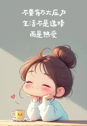 生活是热爱 小女孩 我可爱吗 搞笑文案 发朋友圈