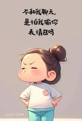 怕我偷你表情包吗 小女孩 我可爱吗 搞笑文案 发朋友圈