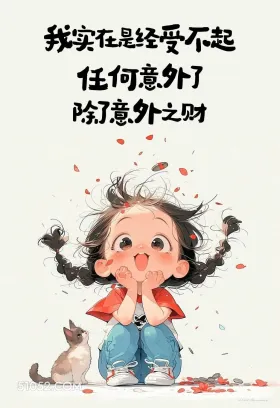 微信置顶,永不过时 小女孩 搞笑文案 发朋友圈 治愈
