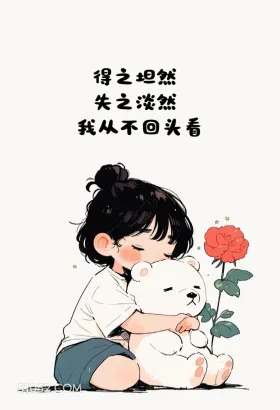 不要回头看 小女孩 自渡 治愈 文案