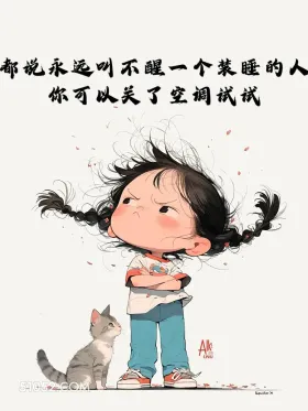反骨又上头的搞笑句子 小女孩 搞笑文案 上头 一身反骨