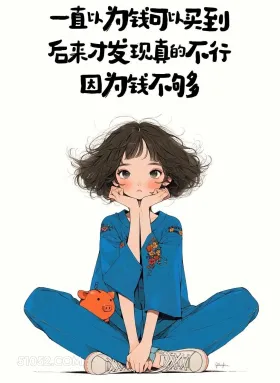 没钱这么发笑死朋友圈 没钱 贫穷 小女孩 搞笑文案