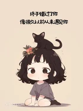 终于错过你 小女孩 遗憾 恋爱 文案