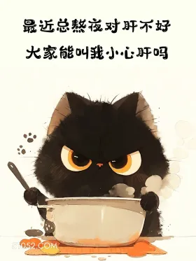 熬夜时发朋友圈的文案 猫猫 熬夜 搞笑文案 发朋友圈