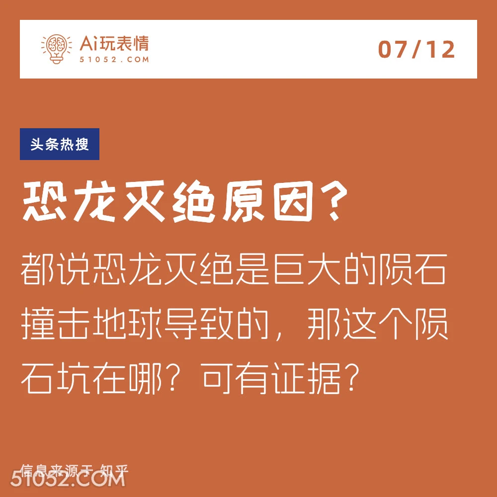 恐龙灭绝 2024年7月12日 新闻 头条热搜