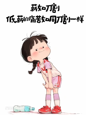 发工资了这样发,笑死 小女孩 打工人 发工资 搞笑文案