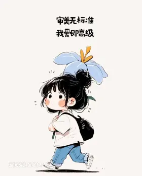 我爱即高级 小女孩 小男孩 治愈 文案