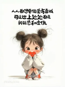 句句不提爱句句皆是爱 小女孩 文案 爱