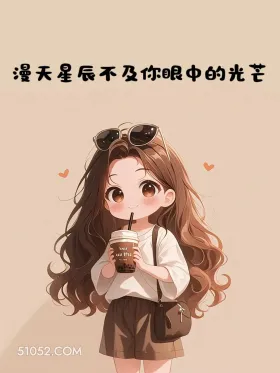 满天星辰不及你眼中光芒 小女孩 思念 文案