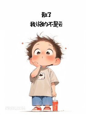 散了,我说的不是云 小女孩 小男孩 退场 文案