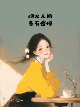 烟火人间，各有遗憾 小女孩 文案 微信个签