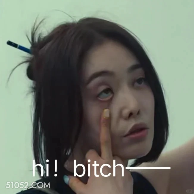 bitch 黑暗荣耀 影视剧 搞笑表情 宋慧乔 复仇