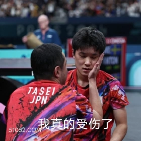 巴黎奥运会 张本智和 崩溃 瑞典逆转 TASEI JPN 我真的受伤了