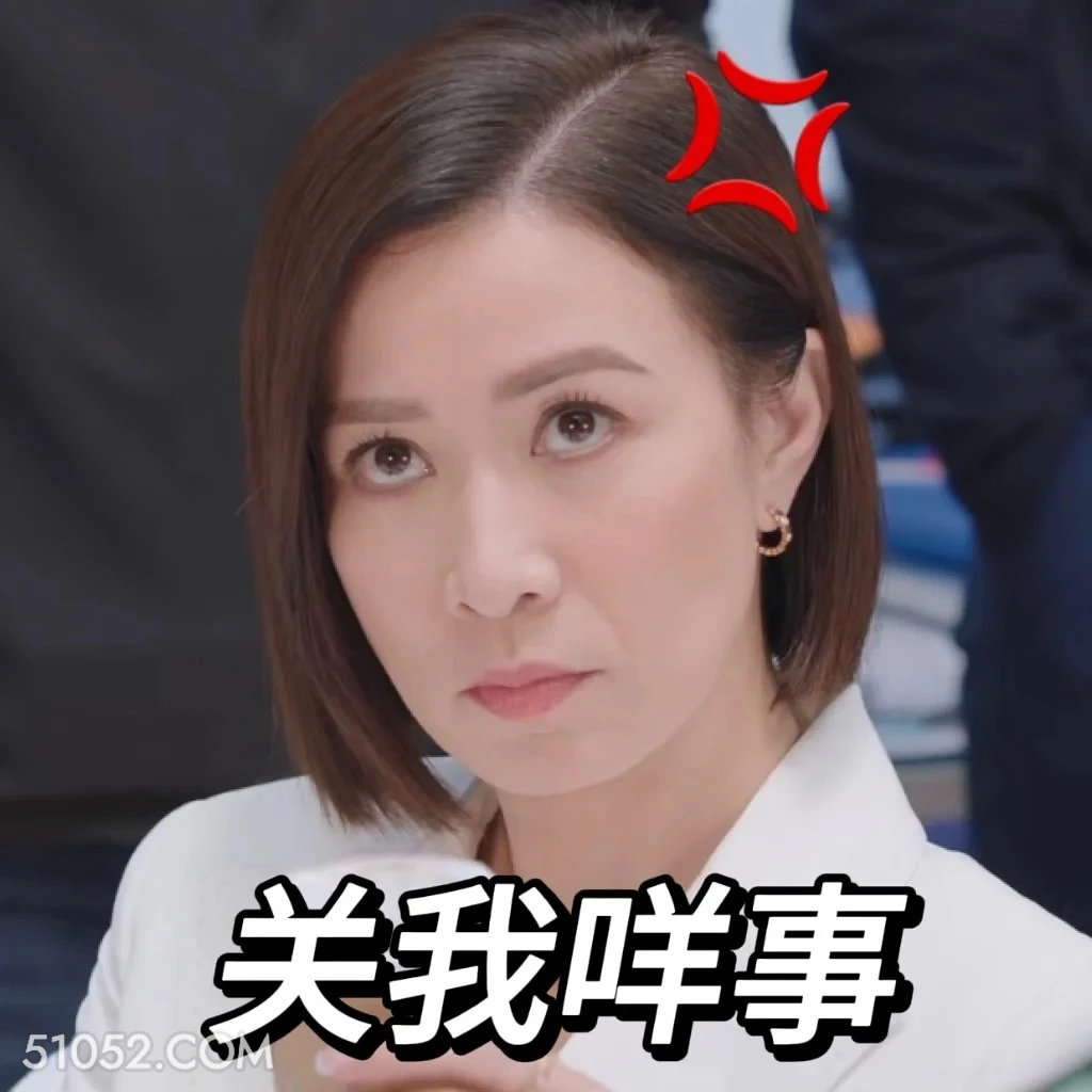 关我啥事 新闻女王 影视剧 搞笑表情 佘诗曼