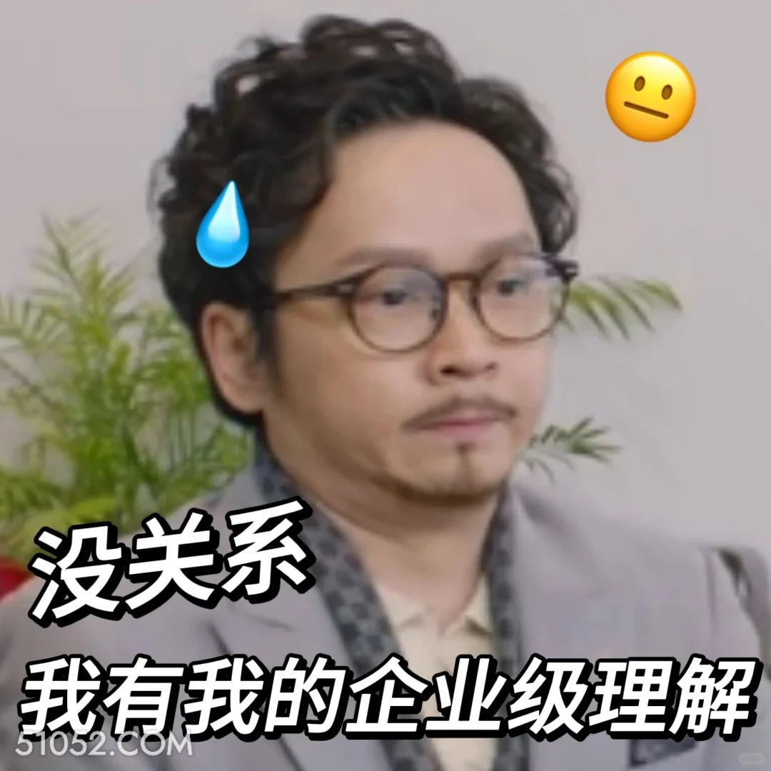 没关系，我有我的企业级理解 新闻女王 影视剧 搞笑表情 佘诗曼