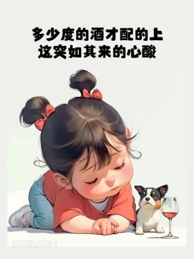 多少度的酒能配上突如其来的心酸 小女孩 走心 文案