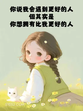 你想拥有比我更好的人 小女孩 互删 体面 文案