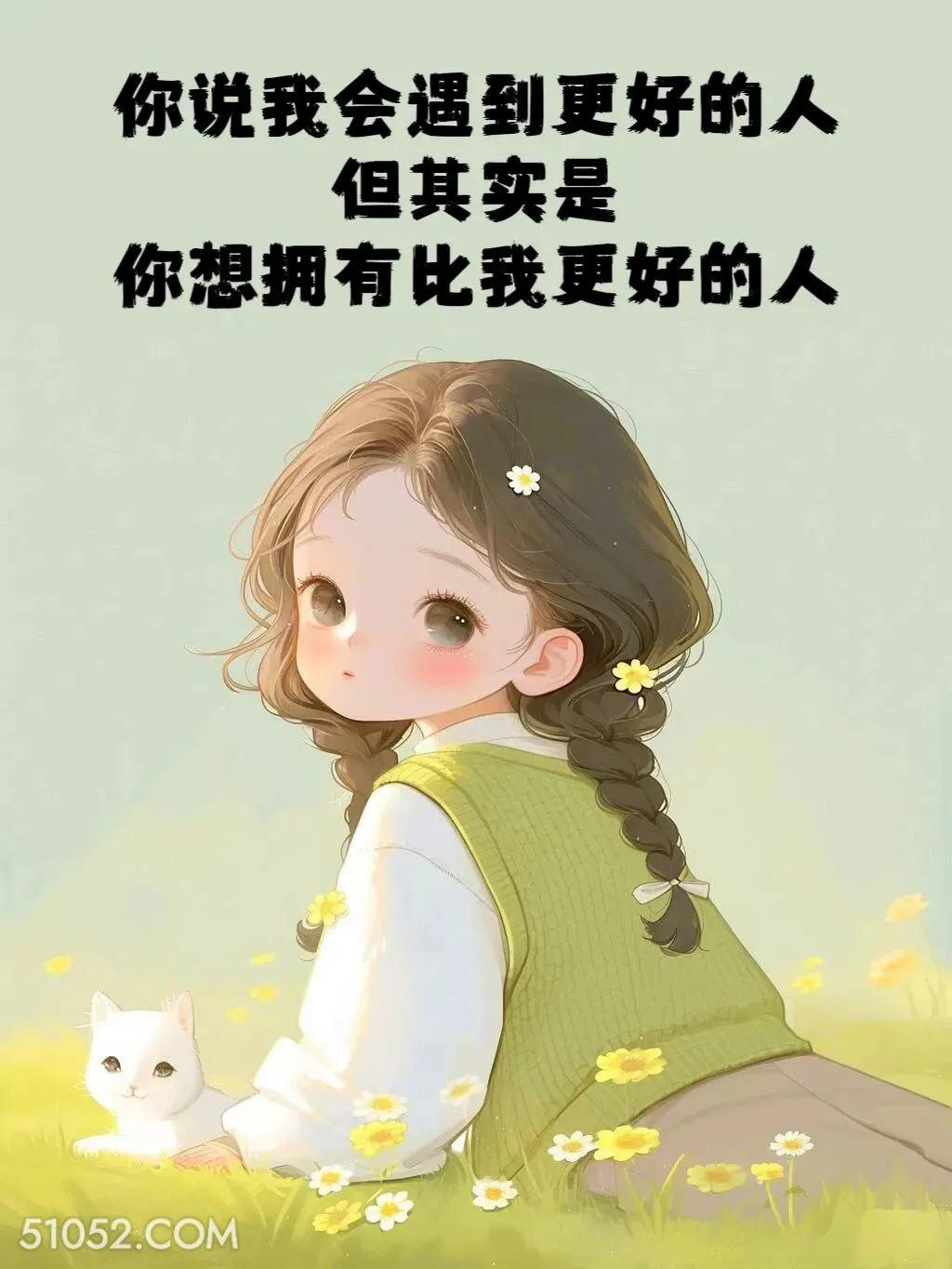 你想拥有比我更好的人 小女孩 互删 体面 文案