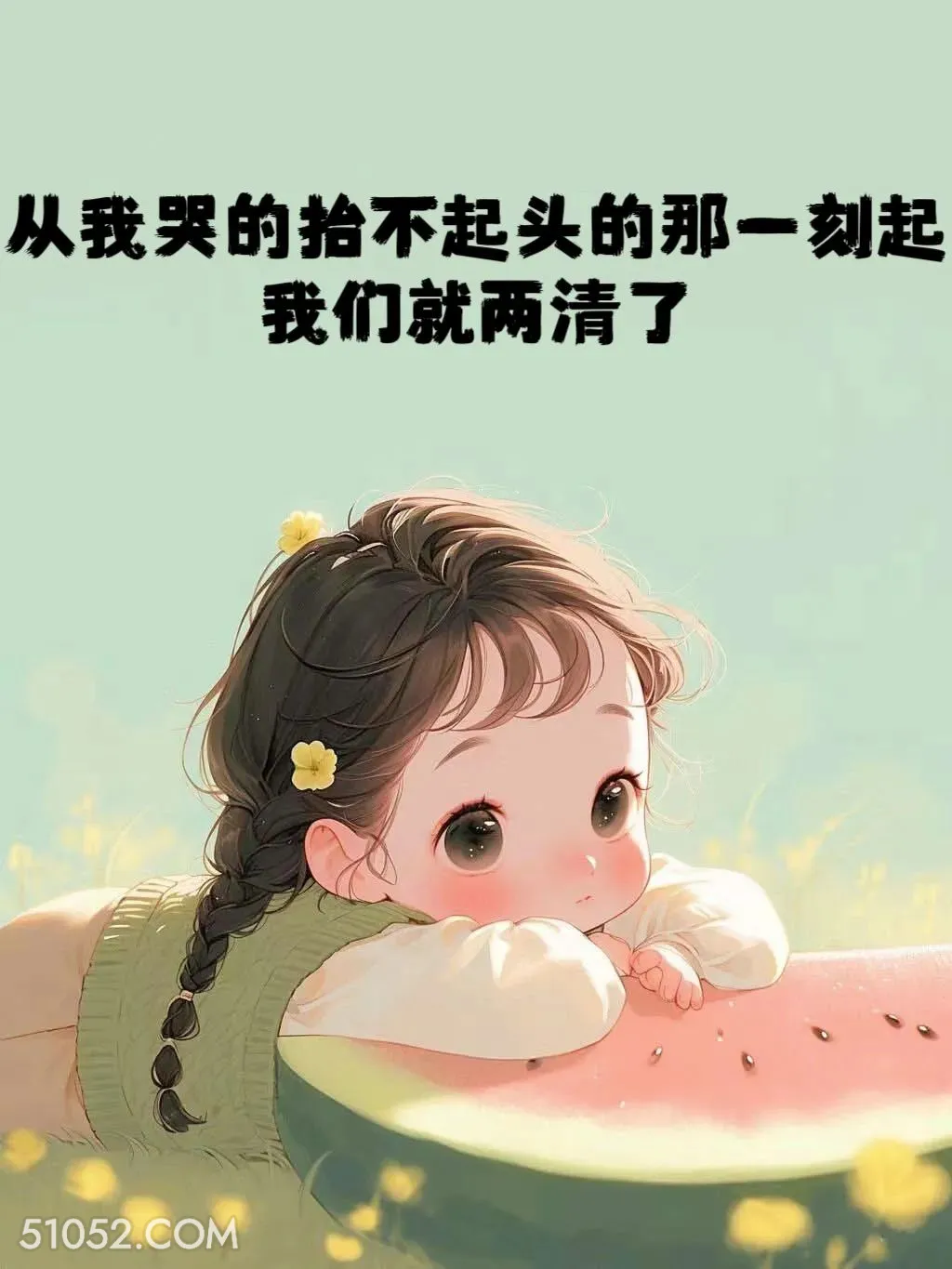 我们两清了 小女孩 互删 体面 文案