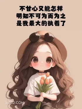 不甘心又能怎样 小女孩 无奈 不甘 文案