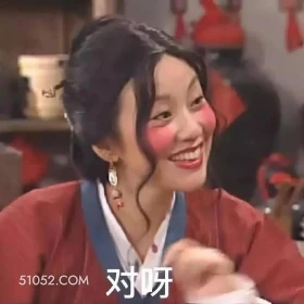 武林外传 影视剧 搞笑表情 同福客栈 郭芙蓉 对呀