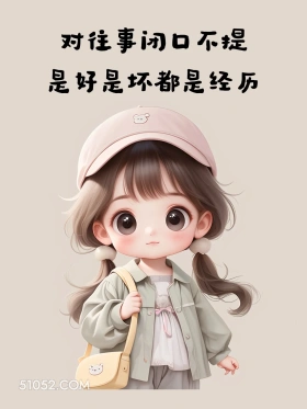 句句无爱，句句清醒 小女孩 清醒句子 文案