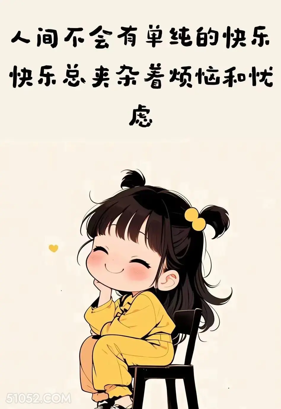 人间不会有单纯的快乐 小女孩 后劲大 文案