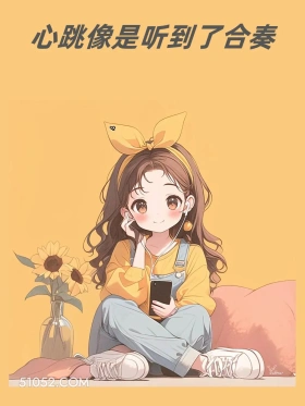 小女孩 官宣 鲁迅文学 文案 心跳像是听到了合奏