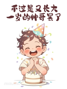 不过是又长大一岁的帅哥罢了 小男孩 生日 文案 发朋友圈