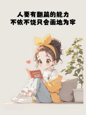 人要有翻篇的能力 小女孩 格局 文案