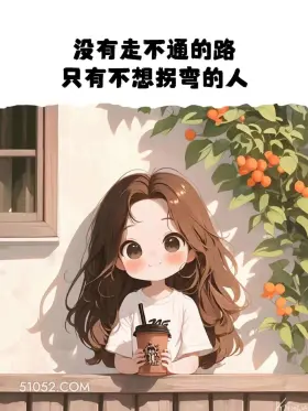 没有走不通的路只有不想转弯的人 小女孩 自渡 文案