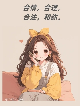 小女孩 官宣 鲁迅文学 文案 合情，合理， 合法，和你。