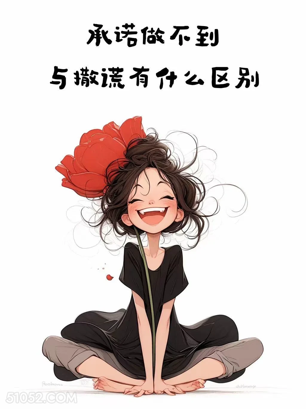 承诺做不到与撒谎没区别 成熟女人 人间清醒 文案