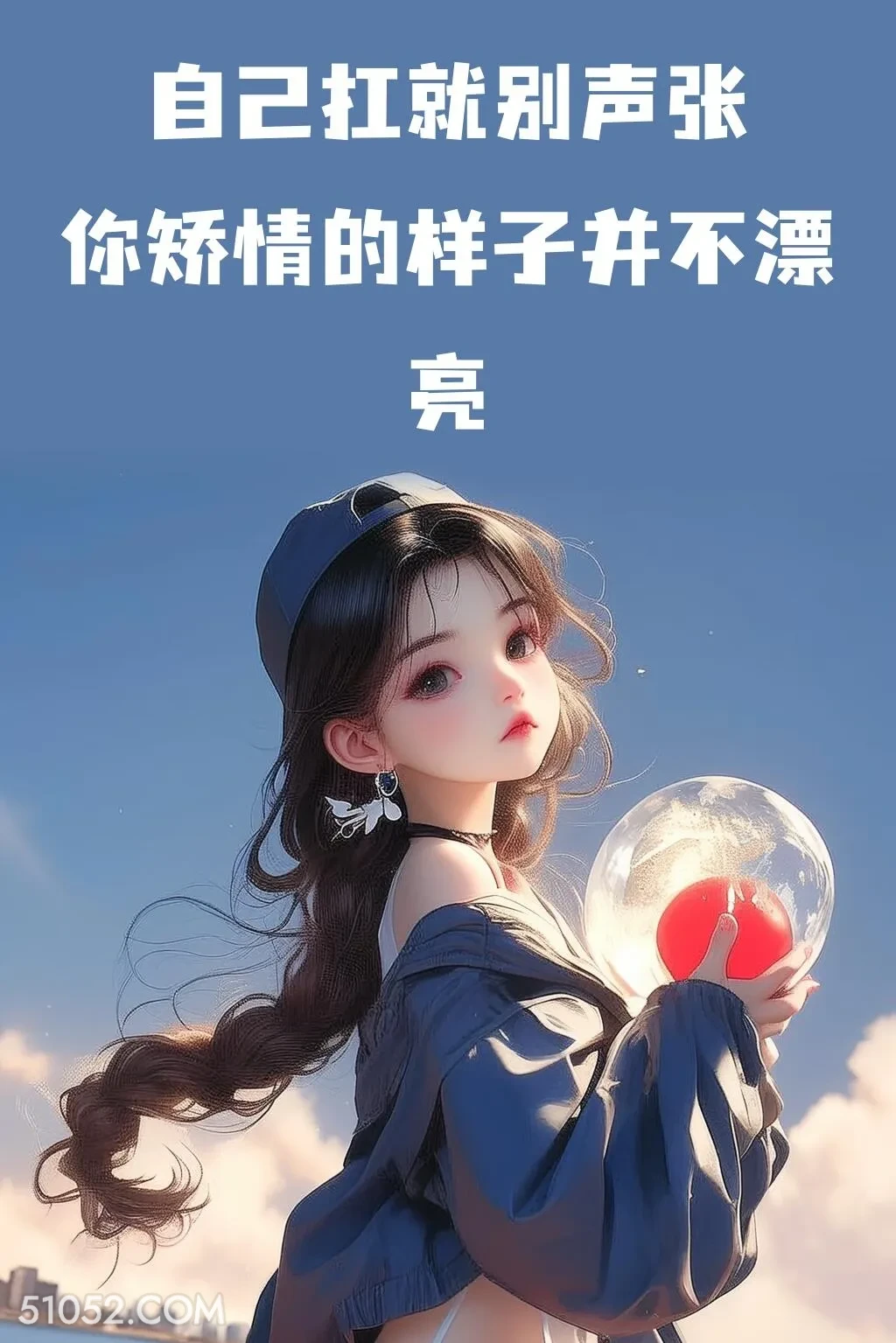 自己扛别声张 小女孩 心好累 文案 发朋友圈