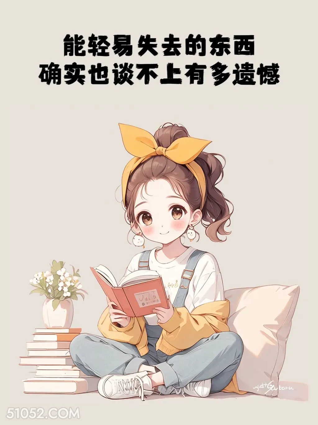 能轻易失去的谈不上遗憾 小女孩 文案 发朋友圈