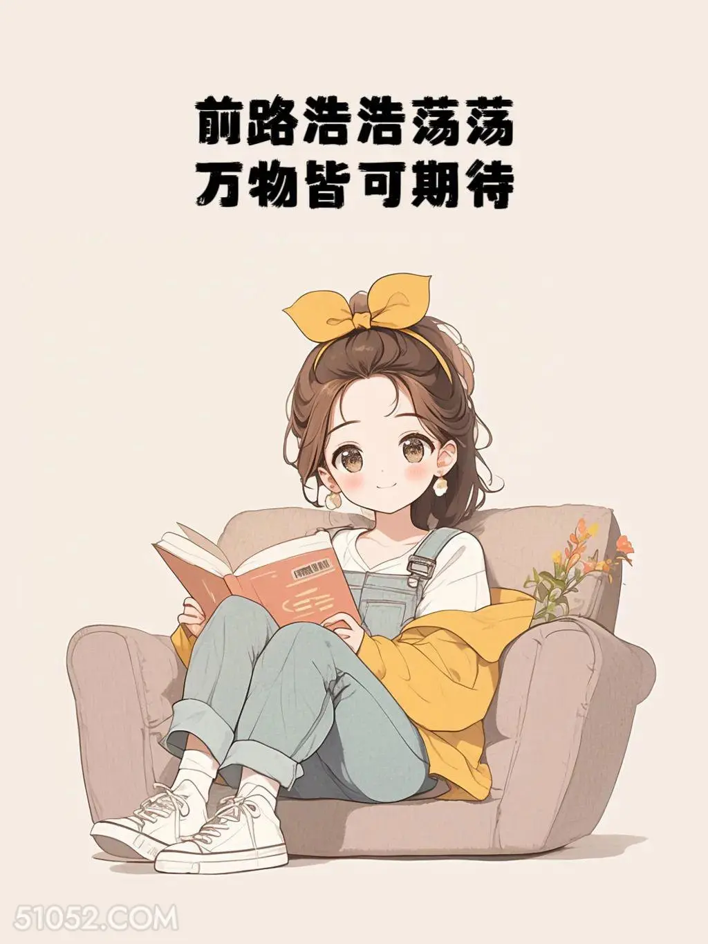前路浩浩荡荡，万物皆可期待 小女孩 致自己 清醒 文案
