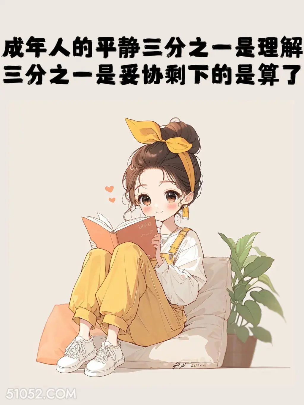 成年人的平静：理解、妥协和算了 小女孩 致自己 清醒 文案