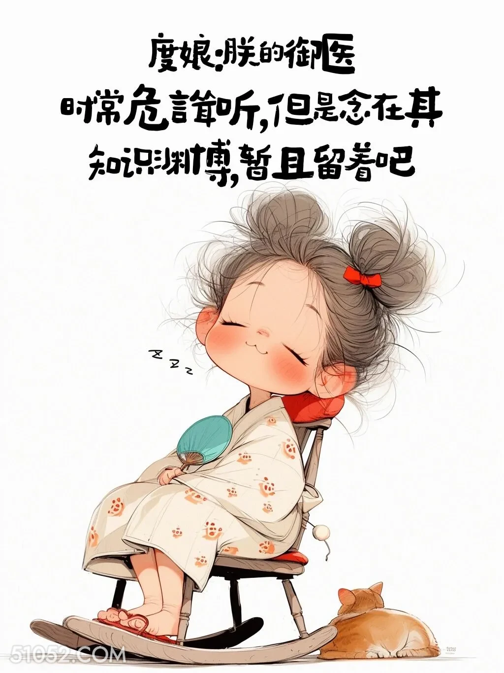度娘：朕的御医 小女孩 笑死了 搞笑文案 发朋友圈
