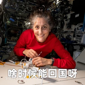 啥时候能回国呀 2024年11月11日 恶搞 恶搞新闻 美国宇航员 太空