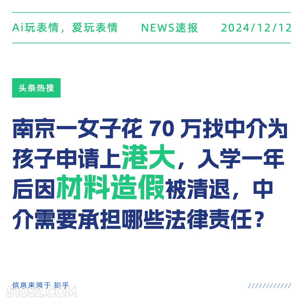 港大材料造假 2024年12月12日 头条热搜 新闻