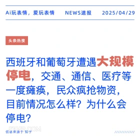 头条热搜 2025年04月29日 新闻 头条热搜
