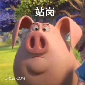 站岗 哪吒 电影 飞天猪 搞笑表情