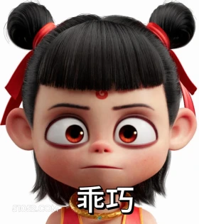 乖巧 哪吒 电影 搞笑表情