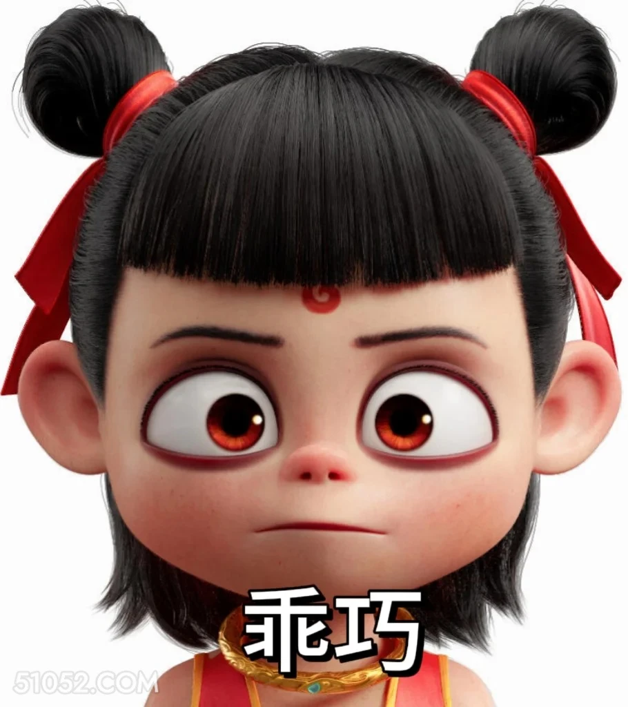 乖巧 哪吒 电影 搞笑表情