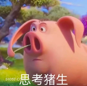 思考猪生 哪吒 电影 飞天猪 搞笑表情