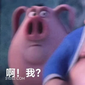 啊？我？ 哪吒 电影 飞天猪 搞笑表情